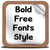 Bold Free Fonts Style on 9Apps