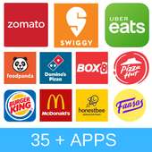All In One food delivery apps - Swiggy Zomato