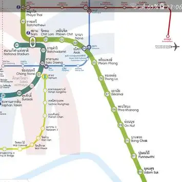 Thailand Bangkok Metro Mrt Bts Train Map Scarica L'App 2023 - Gratuito -  9Apps