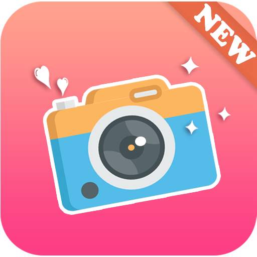 Beauty Face Camera Filter and Stickers Editeur