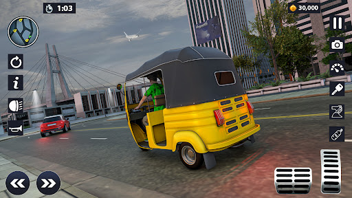 Modern Rickshaw Driving Games screenshot 10