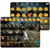 Tango Love Emoji Keyboard Wallpaper