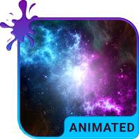 Nebulas Animated Keyboard   Live Wallpaper