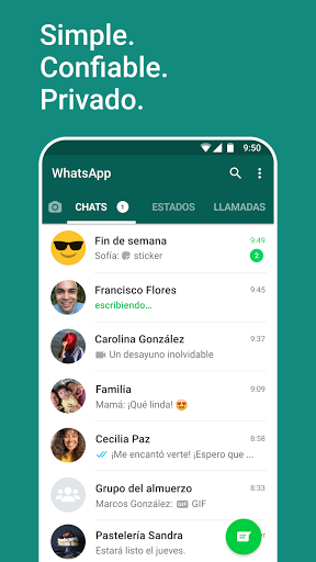 WhatsApp Messenger screenshot 1