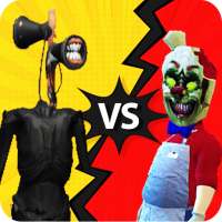 Siren Head vs Ice granny fight Game 3D