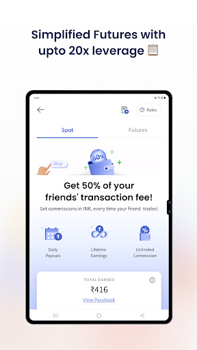 CoinDCX:Bitcoin Investment App 11 تصوير الشاشة