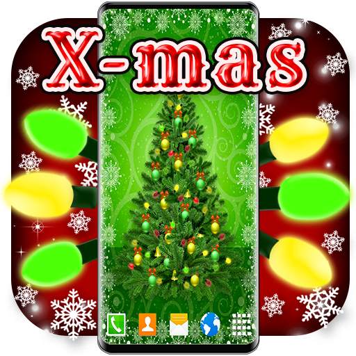 Christmas Tree Wallpaper 🎄 Lights Live Wallpapers