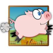 Flying Pig (Free Runner Game)