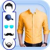 Man Formal Shirt Photo Suit on 9Apps
