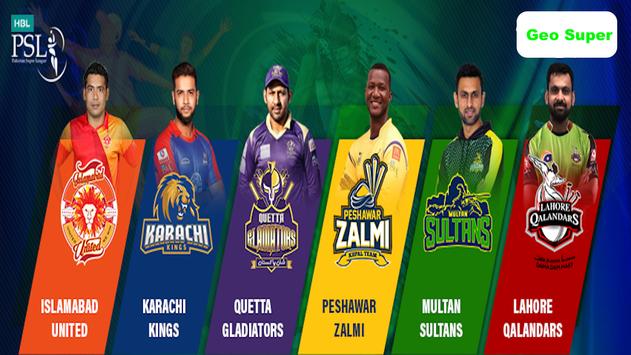 Geo super live cheap match lahore qalandar