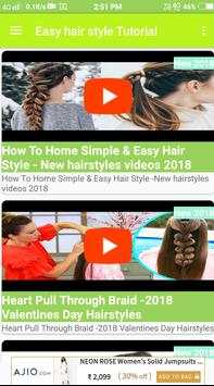 Girls hair style video 2018 screenshot 2