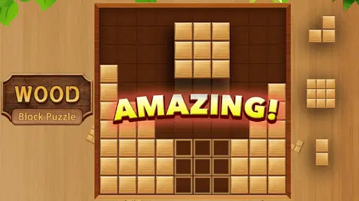 Wood Brick Puzzle Game - Wood Block Puzzle Free Game - Classic Woody Blocks  Fun Game::Appstore for Android