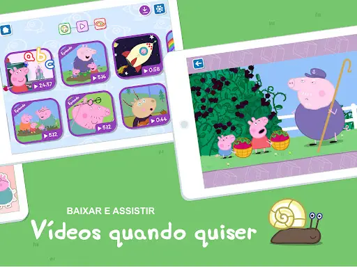 Casa da Peppa Pig Desenhar e Colorir Jogos de Pintar Vídeo Infantil  Brinquedos Crianças 