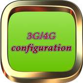 configuration internet 4g 3g