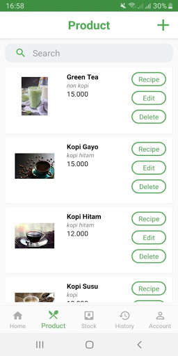 Kopinesia - Aplikasi Kasir Gratis Kedai Kopi & UKM screenshot 1