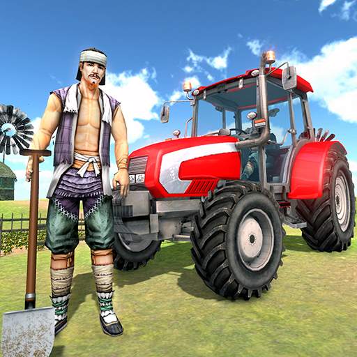 Farming Game 2021-Free Tractor Driving Games 2020