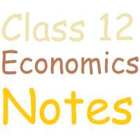 Class 12 Economics Notes on 9Apps
