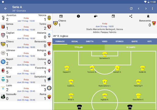 Italian Soccer 2021/2022 15 تصوير الشاشة