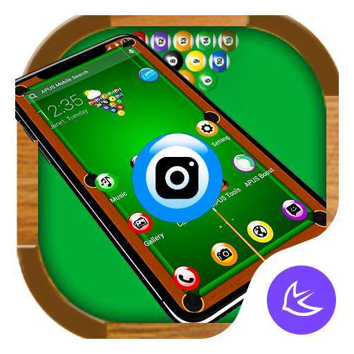 Billiards APUS Launcher theme