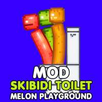 Mod Skibidi Toilet Melon