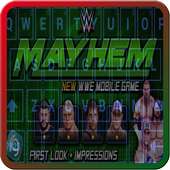 WWE Mayhem Keyboard Themes 2018