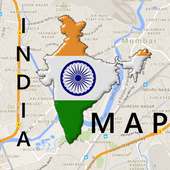 India Ahmedabad Map