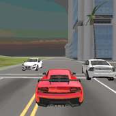 luxury city car simulation 3D