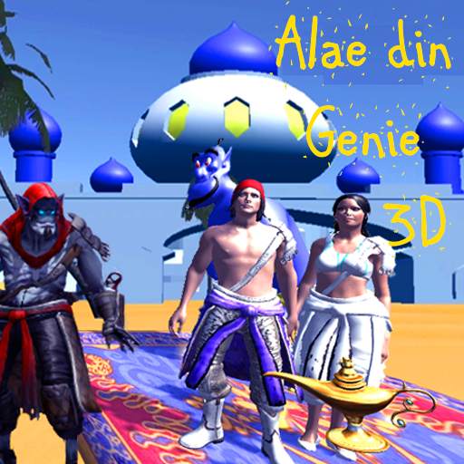 Adventures Alae din and Genie Game 3D