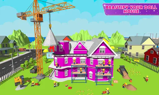 Doll House Design & Decoration 2: Girls House Game Game for Android -  Download