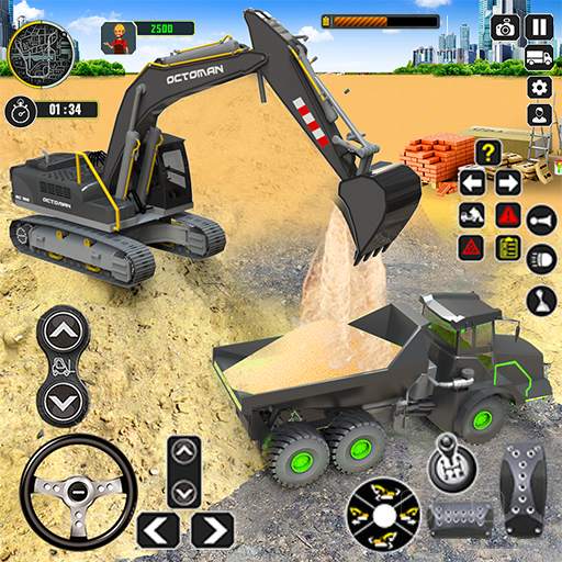 Sand Excavator Simulator Games