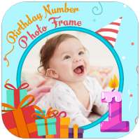 Birthday Number Photo Frame