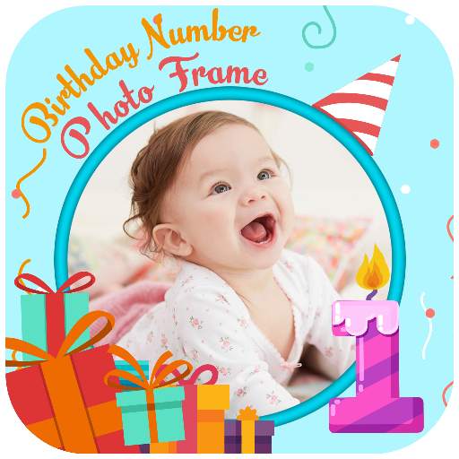 Birthday Number Photo Frame