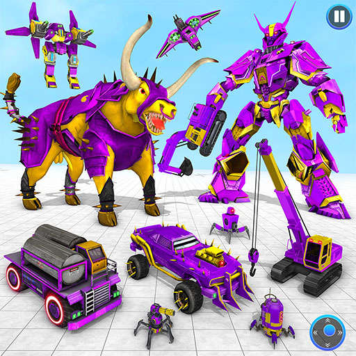 Bull Robot Car Game:Robot Game