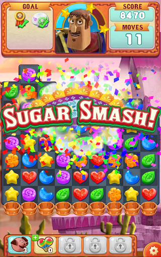 Sugar Smash: Book of Life - Free Match 3 Games. screenshot 12