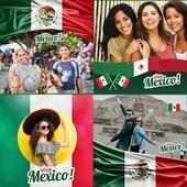 Mexico flag photo editor on 9Apps