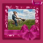 Romantic Love Name GIF Photo Frames on 9Apps