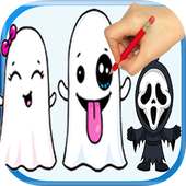 How To Draw Ghost Emoji on 9Apps