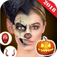 halloween stickers face photo editor 2018 on 9Apps