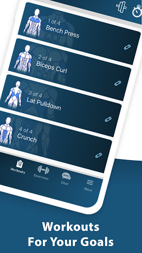 Dr. Muscle Workout Planner: Gain Muscle & Strength screenshot 4