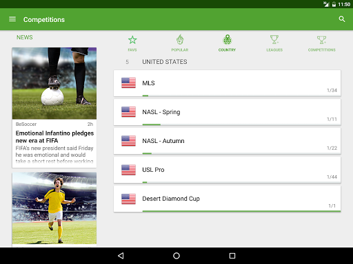 BeSoccer - Soccer Live Score 10 تصوير الشاشة