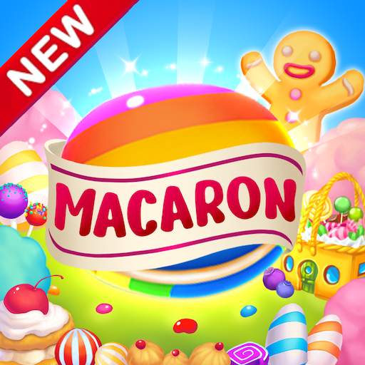 Macaron Pop : Sweet Match3 Puzzle