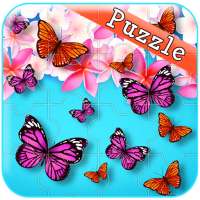 Butterfly jigsaw puzzle on 9Apps