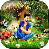 Garden Photo Frames - Cut Out Background Changer on 9Apps