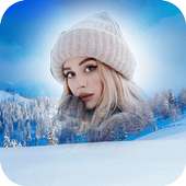 Snowfall Photo Frames on 9Apps