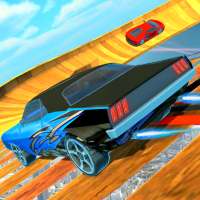 Sling shot Stunt Driver-Mega Ramp Car Jumping Game