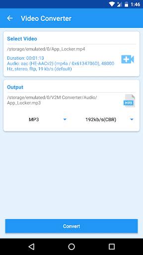 Video to MP3 Converter: 3GP, Flv & Mp4 to Audio screenshot 3