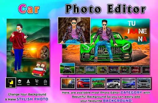 Tải xuống ứng dụng Car Photo Editor 2023 - Miễn phí - 9Apps