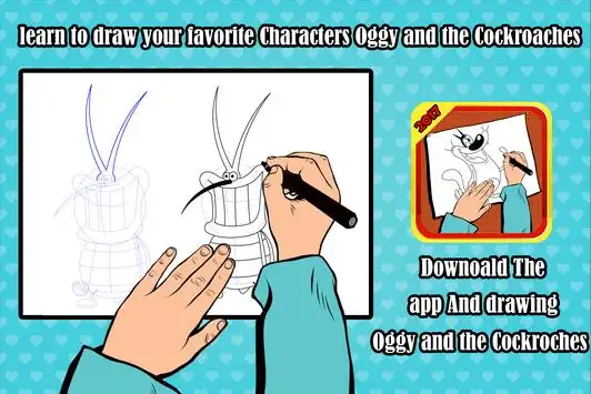 Learn to Draw Oggy Cartoon APK Download 2023 - Free - 9Apps