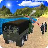 Real Drive Army Check Post Truck Transporter