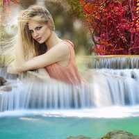 waterfall photo frames & waterfall Suit on 9Apps